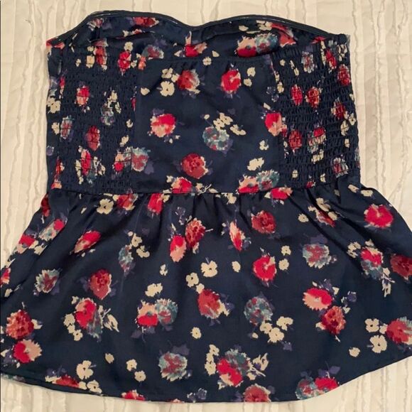 American Eagle floral strapless top XS - Picture 9 of 9